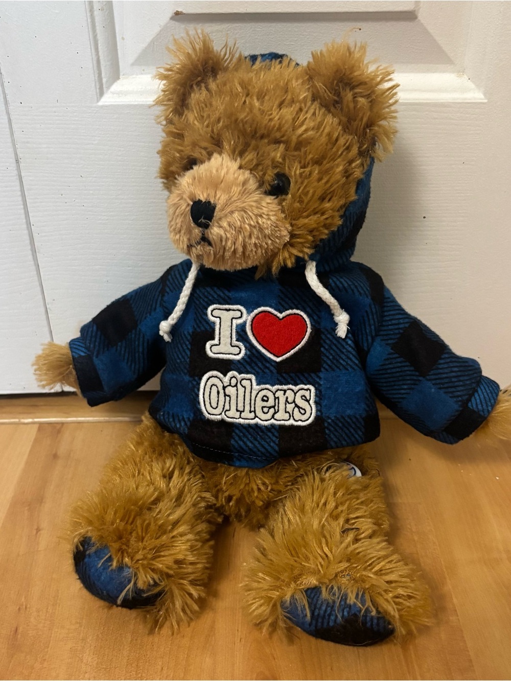 NHL Brown Plush Bear with Branded Tag